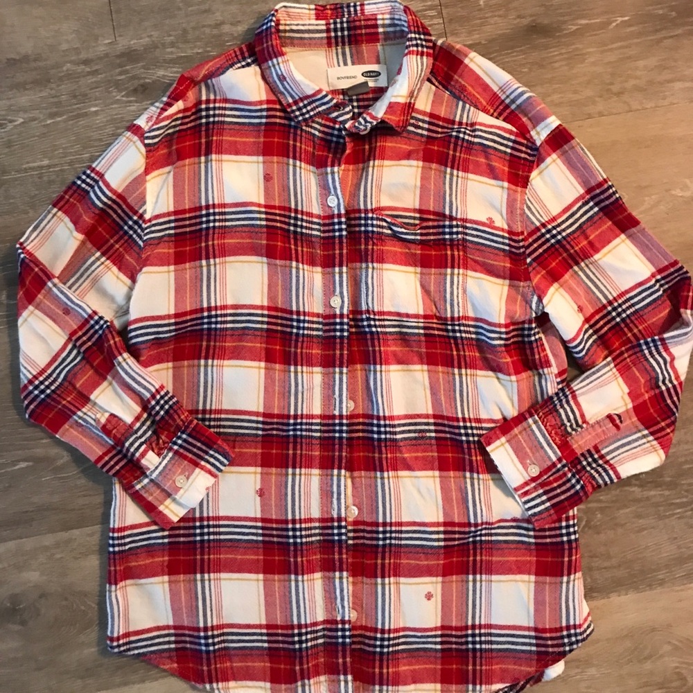 Old Navy Boyfriend Flannel